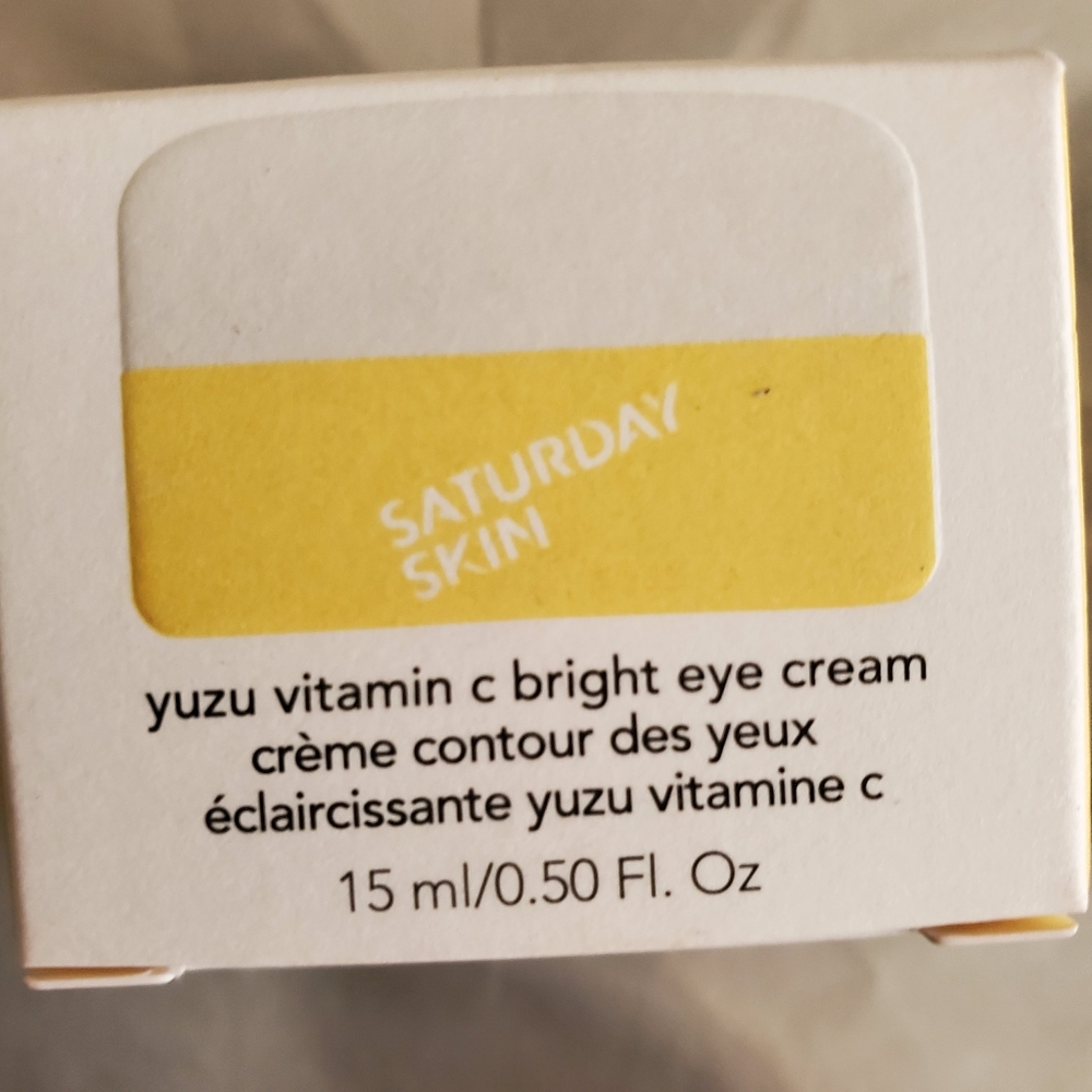 Nwot Saturday Skin Vitamin C bright eye cream